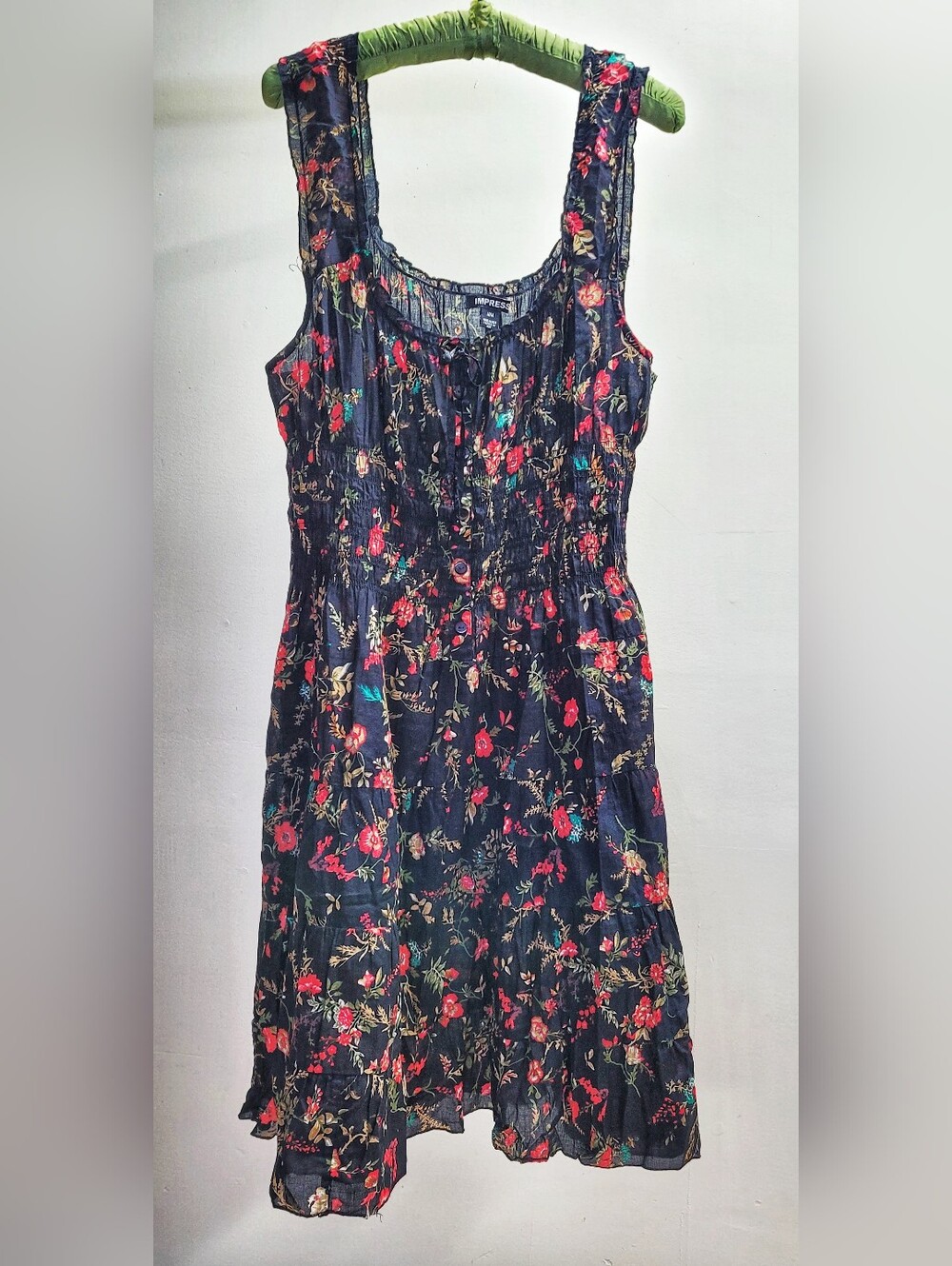 Sweet Cotton Dress with Witchy vibes